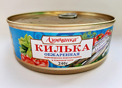 Килька, обжаренная в томатном соусе